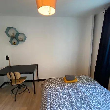 Cosy Flat 2v6 アパート サン・テティエンヌ
